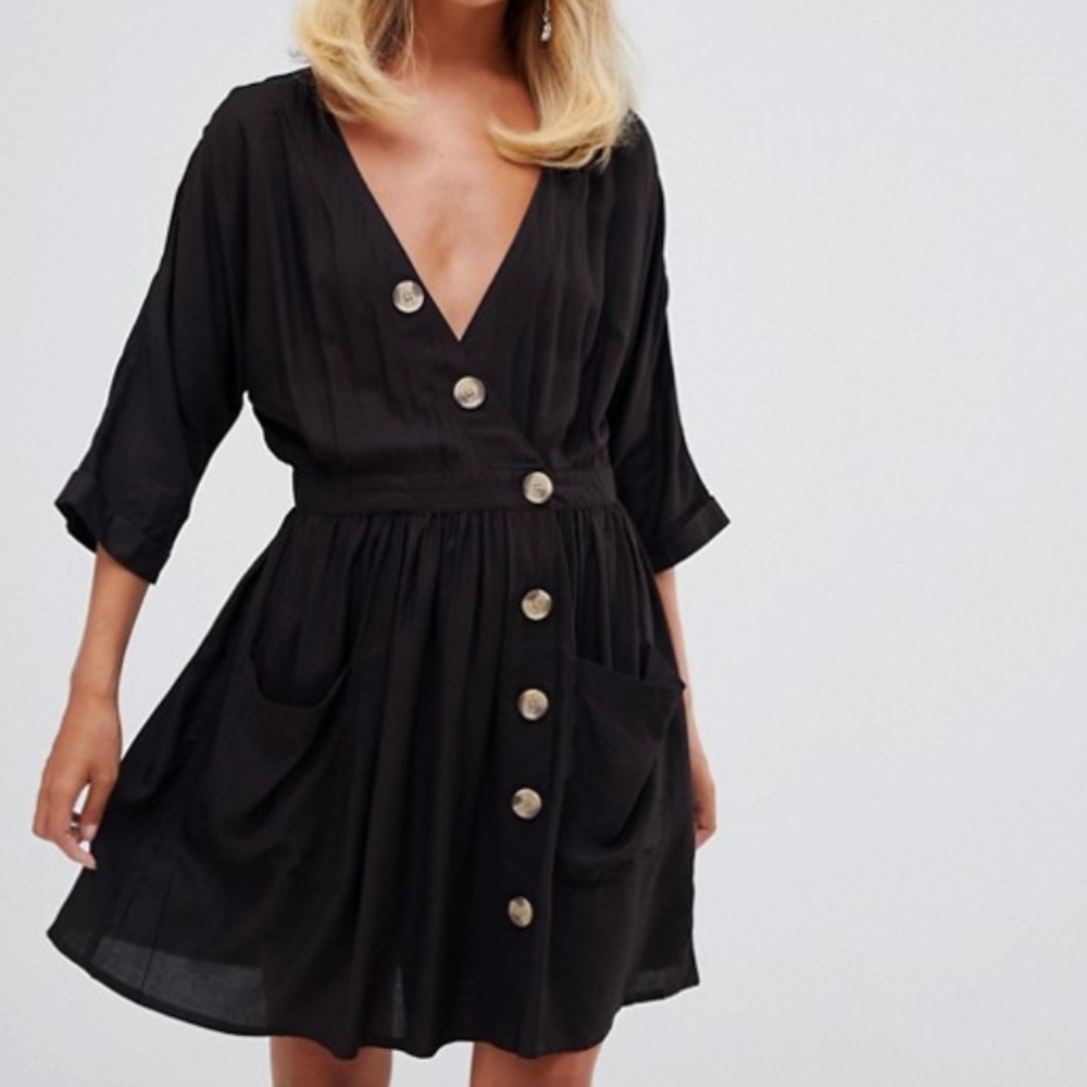 NWT - Mini black dress